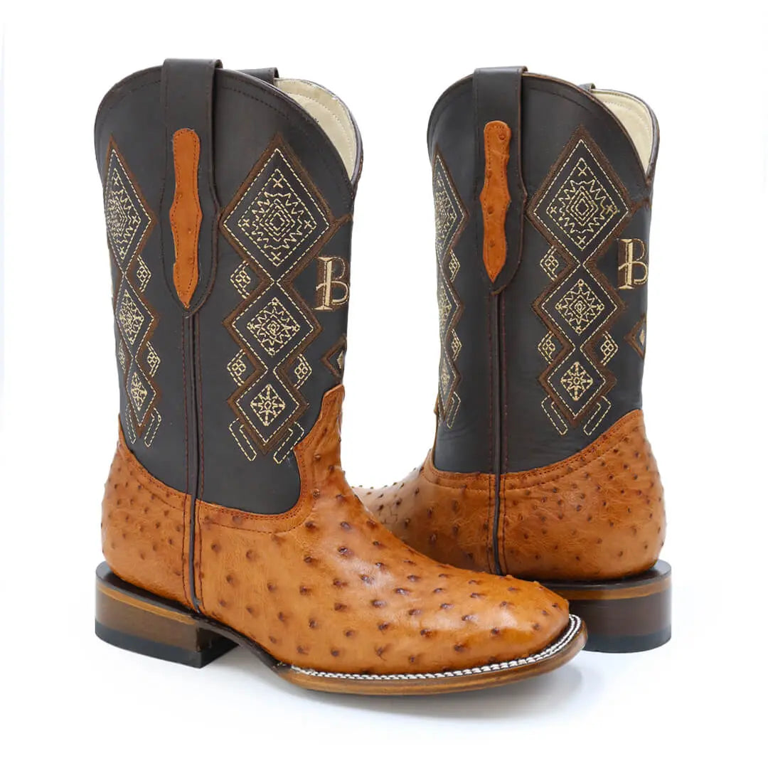 Bota Bulldog de Avestruz IM301 4350.00