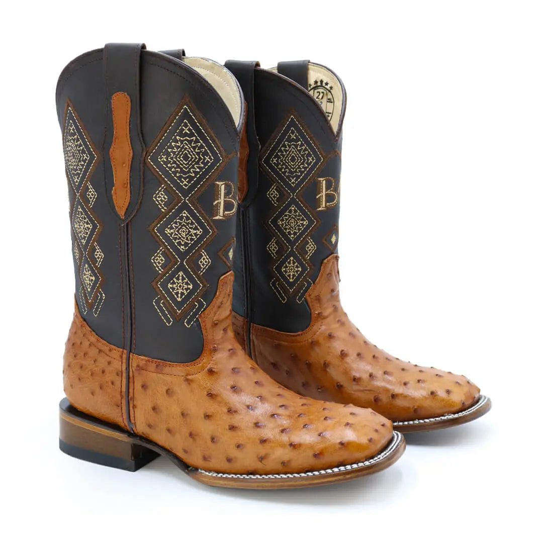 Bota Bulldog de Avestruz IM301