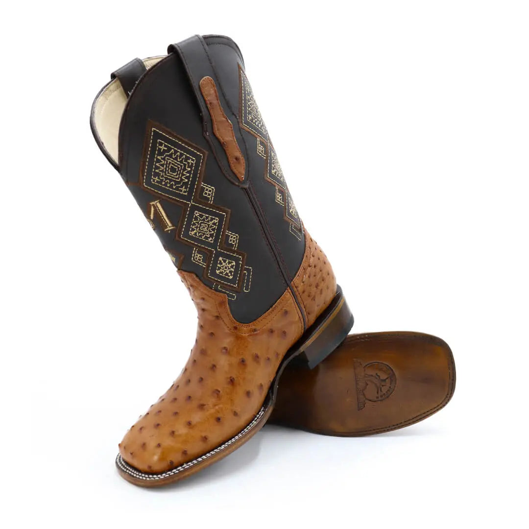 Bota Bulldog de Avestruz IM301