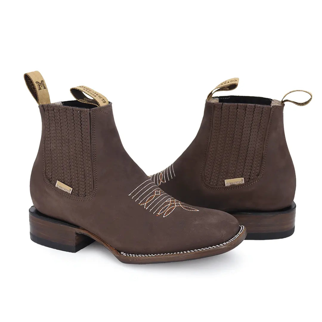 Botín Bulldog de Res Nobuck IM407 