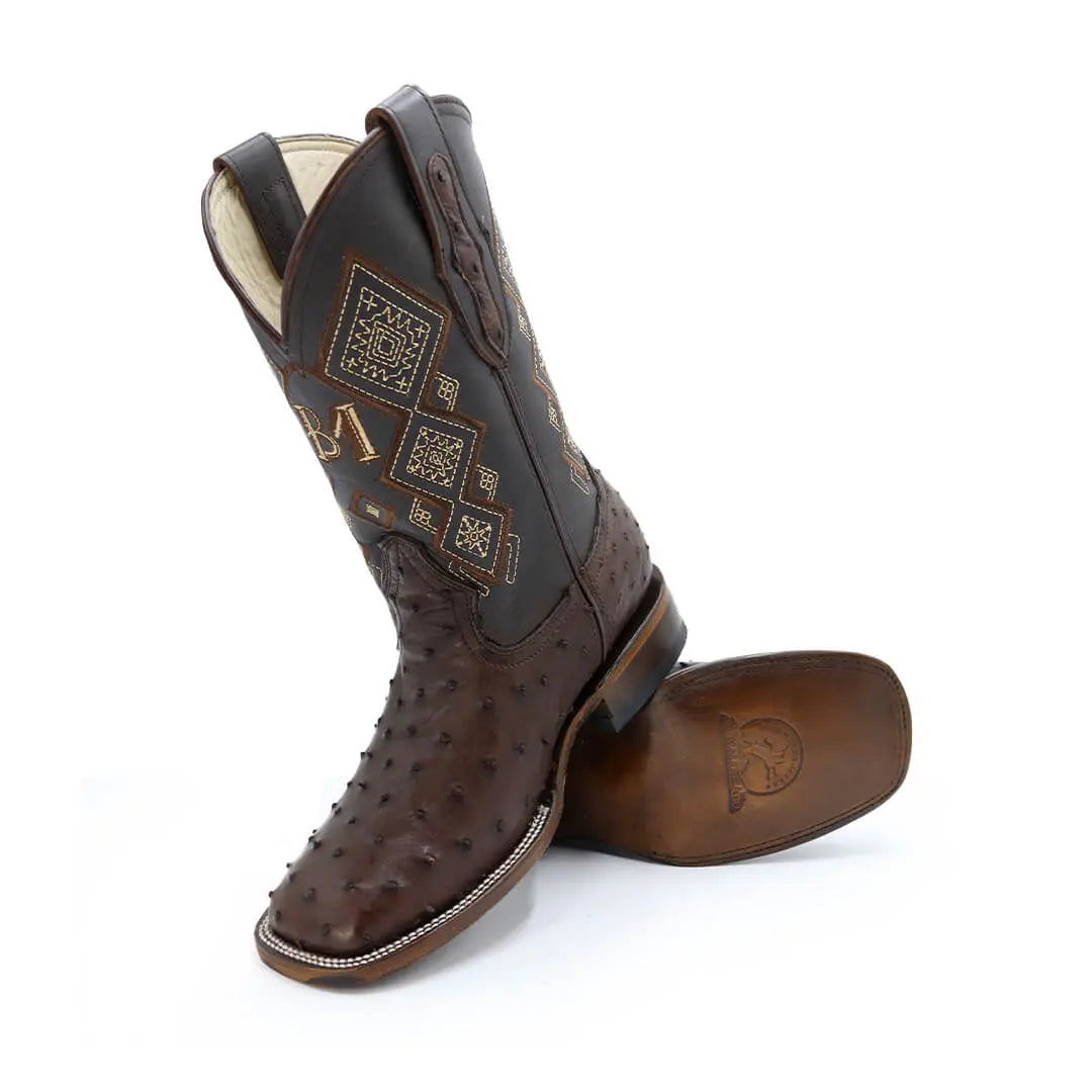 Bota Bulldog de Avestruz IM301 