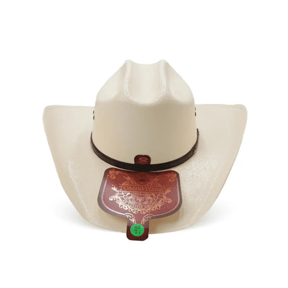 Sombrero Roper Tombstone 15X de Papel Chino Tejido Artesanal IM246 